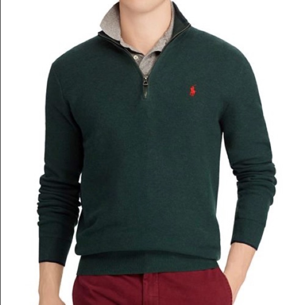 Polo Ralph Lauren | Men’s Half Zip Sweater Green